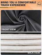 Universal Car Seat Cover Towel, Waterproof Washable Sweat Protection for Front Bucket Seats, Non-Slip Fit, Fits Cars SUVs Tru