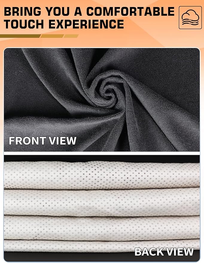 Universal Car Seat Cover Towel, Waterproof Washable Sweat Protection for Front Bucket Seats, Non-Slip Fit, Fits Cars SUVs Tru