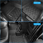 Nilight TPE Floor Mats for Toyota Camry (Hybrid Only) 2018 2019 2020 2021 2022 2023 2024,All Weather Custom Fit Heavy Duty Floor Liners