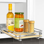 LYNK PROFESSIONAL® Élite™ Pull Out Spice Organization for Cabinets - 8-3/8 inch Wide – Spice Rack for Inside Cabinets – Wood/
