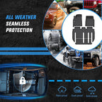 Nilight TPE Floor Mats for Tesla Model X 7 Seater 2022 2023 2024 2025 2026 All Weather Custom Fit Heavy Duty Floor Liners