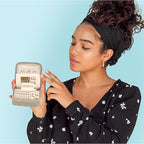 Benevolence LA Plush Velvet Jewelry Box | Travel Jewelry Case Organizer with Mirror | Featured in Oprah's Favorite Things | B