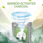 8 Pack Bamboo Charcoal Air Purifying Bag, Activated Charcoal Bags Odor Absorber, Moisture Absorber, Natural Car Air