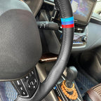 MEWANT Hand Sewn Steering Wheel Cover for Toyota Camry 2018-2019/Toyota Avalon 2019/Toyota Corolla 2019-2020/Toyota RAV4 2019 Steering Wheel Accessories
