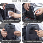 JDMCAR One-Touch Hidden Storage Box Compatible with 2016-2023 Toyota Tacoma Accessories Center Console Organizer Armrest Secret Compartment
