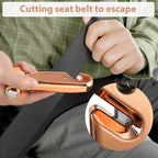 Window Breaker Seatbelt Cutter, 3-in-1 Emergency Escape Tool with Car Safety Hammer, Safety Emergency Car Escape Tool for Car