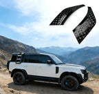 Rear Wheel Arch Covers for Land Rover Defender 2020-2025 | Gloss Black ABS Anti-Scratch Protection Cover Trim Kit |Defender 110 130 Accessories | Easy Installation| Decoration Armor