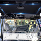 KMF Thicken Sun Shades for Nissan Rogue(Not Sport) 2021-2025 Accessories, Full Car Window Covers Sunshade for Windshield Side Rear, UV Block and Blackout Protect Privacy for Car Camping Outdoor 8pcs