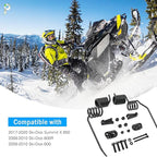 Spring Style Rail Mount Ice Scratcherss Compatible with Ski-Doo Summit 600 800R 850 2008-2020,Replace# 860201140, 860201761
