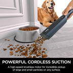 Shark WV410BL WANDVAC Cordless Hand Vacuum, Ultra-Lightweight & Portable with Powerful Suction & Tools for Pets, Designed for