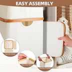 Cube Storage Bin 12 Inch -2 Pack,Collapsible Cube Storage Organizer with Handles,Fabric Storage Bins for Cubes Storages,Squar