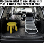 Kick Mats for 2024 2025 2026 Toyota Grand Highlander 7 Seats Captain Chair Car Mat Accessories, All Weather TPE Seatback Mat (Grand Highlander-2nd Row Kick Mats)