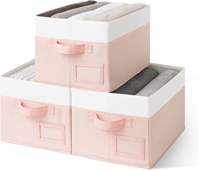GRANNY SAYS Storage Baskets for Organizing, Fabric Storage Bins for Shelves, Closet Storage Boxs, Clothing Storage and Organi