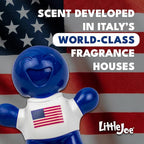 Little Joe 96419-6PK USA Edition New Car Scent Car Air Freshener Vent Clip, Fights Odors for up to 45 Days, Long-Lasting Fres