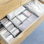 acDesign 40Pcs Drawer Dividers, Adjustable Drawer Organizer for Socks, Underwear, Lingerie, Makeup, Bedroom Office Kitchen St