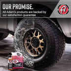Adam's Polishes Tire & Rubber Cleaner (Gallon) - Removes Discoloration From Tires Quickly - Works Great on Tires, Plastic Tri