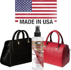 8oz Leather Purse Cleaner & Conditioner – 3-in-1 Spray for Handbags, Designer Bags & Luxury Purses – Deodorizes, Cleans, Cond