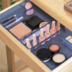 StorMiracle 13 PCS Drawer Organizer Set, 5 Varied Size Bathroom and kitchen Drawer cabinet organizer Trays, Clear Storage Bin