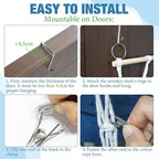 Over Door Hat Organizer Hanging Baseball Hat Organizer Storage with 40 Hooks Design Over The Door Hat Rack Good Hangers Rod H