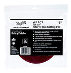 Meguiar's 7" Soft Buff Rotary Foam Cutting Pad WRFC7 - Professional Paint Correction for Removing Heavy Defects - Heavy Cut Pad for Use with a Rotary Buffer, 1 Count