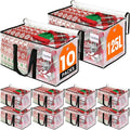 RoomHacks Clear Moving Bags Heavy Duty Extra Large, Moving Supplies with Reinforced Handle and Double Zipper, Storage Bags fo