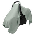 Comfy Cubs Baby Car Seat Cover - Soft, Breathable Bamboo Rayon and Muslin Cotton Blend - Lightweight Canopy for Sun, Bug, and