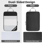 Compression Packing Cubes for Travel, Lightweight Vacation Travel Essentials, Travel Accessories for Suitcase Organizer Bags 