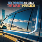 Glass Cleaner & Rain Repellent – Premium Ceramic 2-in-1 Formula Cleans & Protects – Streak-Free Shine for Windshields, Window