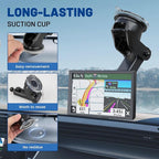 EWAY for Garmin GPS Mount w/Telescopic Extension Arm, Replacement Dash Ball Mount Holder for Dashboard Windshield Windscreen for Garmin Nuvi RV Dezl Drive Drivesmart Zumo Driveassist DriveLuxe