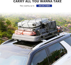 300LBS Full Aluminum Roof Rack Cross Bars for 2014-2020 Rogue, Aluminum Anti-Corrosion CrossBars Cargo Carrier for Rooftop Bag Luggage Kayak Bicycles Canoe