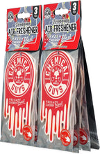 Chemical Guys Hanging Air Freshener, Fresh Cherry Scent 6 Pack, Great for Cars, Trucks, SUVs, RVs, Home, Garage, Workspace, D