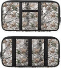 Sun Visor Organizer for Trucks,Branch Pattern Car SUV Storage Pouch Holder with Multi-Pocket Zipper Document Holder for Insurance, Pen, Chapstick