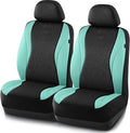 Skechers Car Seat Covers,Leather Seat Covers with GOGA Mat Technology,Waterproof Car Seat Covers Front Seats,Airbag Compatibl