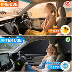 ZATOOTO Car Window Shades for Toyota RAV4 2019-2024, 4 Pcs Magnetic Car Window Covers - 100% Block Light Privacy Curtains, Side Window Sun Shade for Baby Breastfeeding, Sleeping, Camping