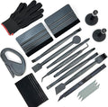 CARTINTS Car Install Tools for Vinyl Wrap, Vehicle Tinting Window Film Application Kit Includes Vinyl Wrap Magnets, 7 in1 Mini Squeegee, Felt Squeegee, Razor Blade Wrapping Cutter, 9mm Film Knife
