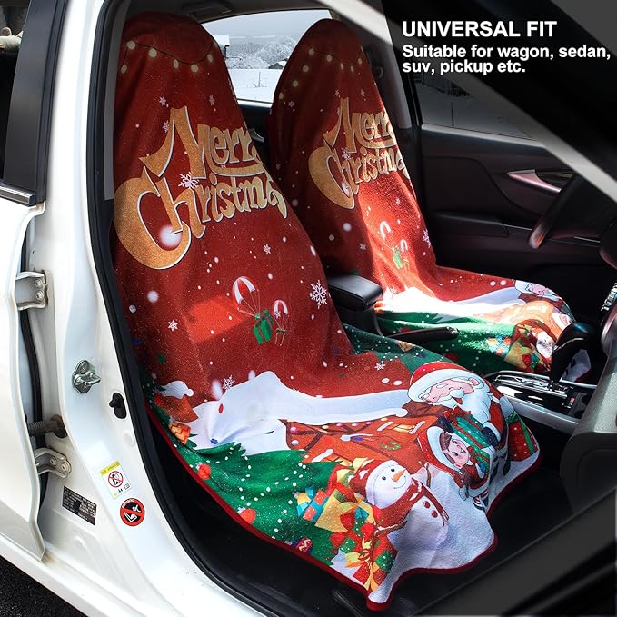 Waterproof Sweating Car Seat Cover for Post Gym Workout, Running, Swimming, Beach and Hiking, Universal Fit Non-Slip Bucket S