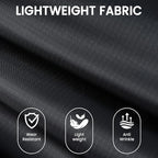BAGAIL 6 Set Ultralight Compression Packing Cubes Packing Organizer for Travel Accessories Luggage Suitcase Backpack