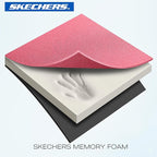 Skechers Pink Steering Wheel Cover, Memory Foam Car Steering Wheel Cover,14.5-15inch Anti-Slip Safety Comfortable Desgin, Uni