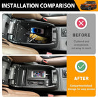 Center Console Organizer Compatible with 2021-2025 Ford Bronco Sport/2020-2025 Ford Escape Armrest Storage Tray Arm Rest Organizer for Bronco Sport/Escape Accessories(Armrest Storage Tray)