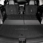 Floor Mats for 2026 Hyundai Palisade 7/8 Seat (Only Gas), All Weather TPE Black Cargo Mat with 3rd Seat Back Cover and Lower Trunk Mat for 2026 Hyundai Palisade Calligraphy Accessories