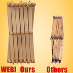 WEBI Accordion Wall Hanger,Expandable Wooden Coat Rack Wall Mounted,Accordion Hat Rack for Wall,Accordion Hook Rack for Hats,