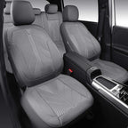 CAR PASS Waterproof Car seat Covers Full Sets Neoprene Wetsuit, All-Weather Non-Slip Durable, Universal Fit for SUV Sedans Tr