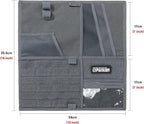 EXCELLENT ELITE SPANKER Tactical Visor Panel Organizer for Pickup F150 Large Molle Vehicle Sun Visor Holder Car Sunshade Storage Pouch
