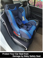 Waterproof Neoprene Car Seat Cover, Sweatproof Non-Slip Seat Protector, Universal Fit for Front Bucket or Rear Bench Seat of 