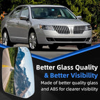 Passenger Side Mirror Replacement for Ford Fusion 2006-2012, for Lincoln MKZ 2007-2012 - Right Side Mirror Glass, Rear View Mirrors Glass with Power Heated & Blind Spot