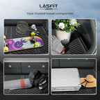 LASFIT Cargo Mat for Toyota Corolla Hatchback 2019-2026, Custom Fit All-Weather TPE Rubber Trunk Mat for Toyota Corolla Accessories, Waterproof, Easy to Clean, Black