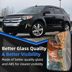 Passenger Side Mirror Replacement for Ford Edge 2011 2012 2013 2014 - Right Side Mirror Glass, Rear View Mirrors Glass with Power Heated & Blind Spot