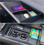 Center Console Organizer Compatible with Lexus RX 2023 2024 2025, Screen back Organizer for 2025 RX Hybrid RX 350h 500h F Sport Premium+ Luxury F Sport Handling(Set of 2)