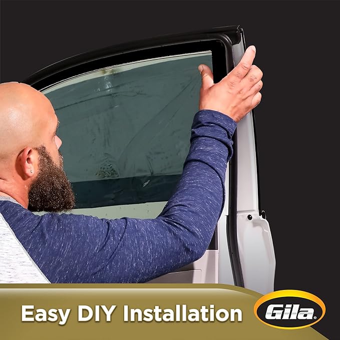 Gila 50165998 Heat Shield Plus Black Window Tint, 1 roll