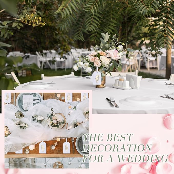 Amylove Bulk Luggage Tags Wedding Favors Adventure Begins Luggage Tags for Guests Travel Tag for Suitcase Bridal Gift 24 Pack